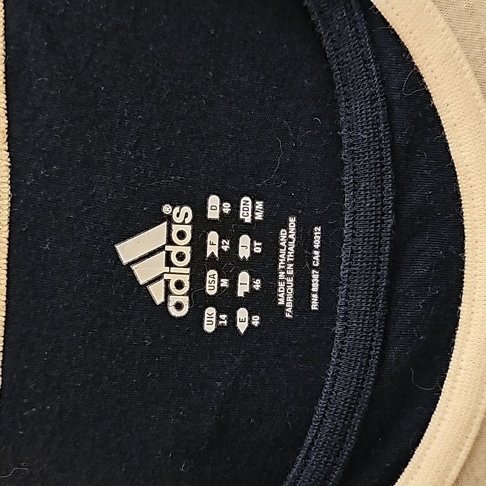 Women's Y2k Adidas Layered T-Shirt - Picture 2 of 2